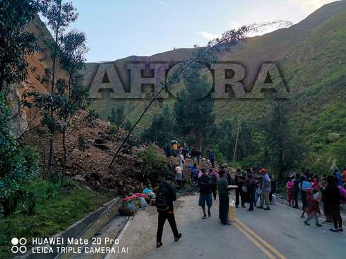 Huánuco en riesgo de quedar aislado de Lima