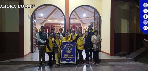 El Club de Leones de Huánuco conmemora su 7mo aniversario con actos solidarios