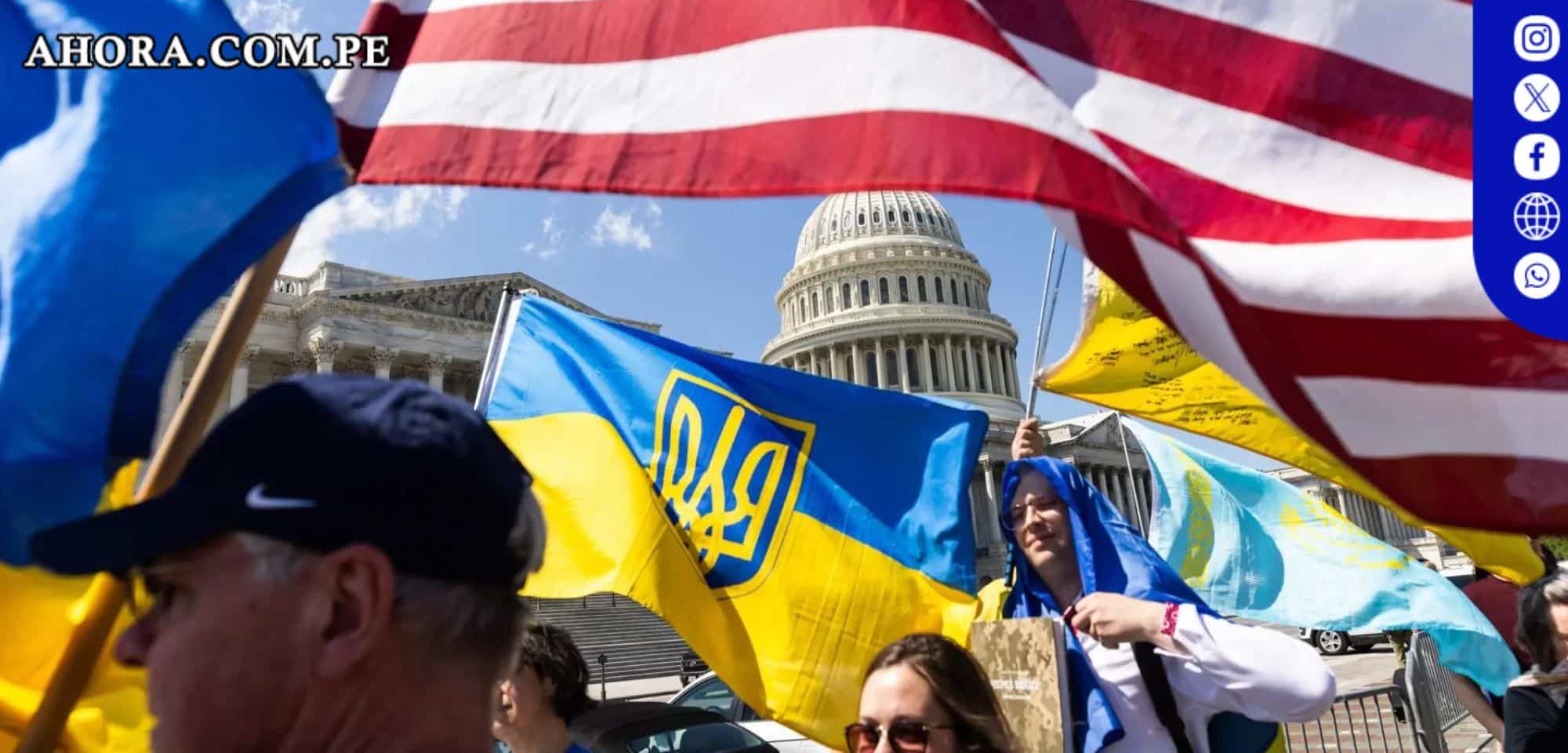 Kiev celebra nueva ayuda militar estadounidense de $61 mil millones ante escasez de municiones