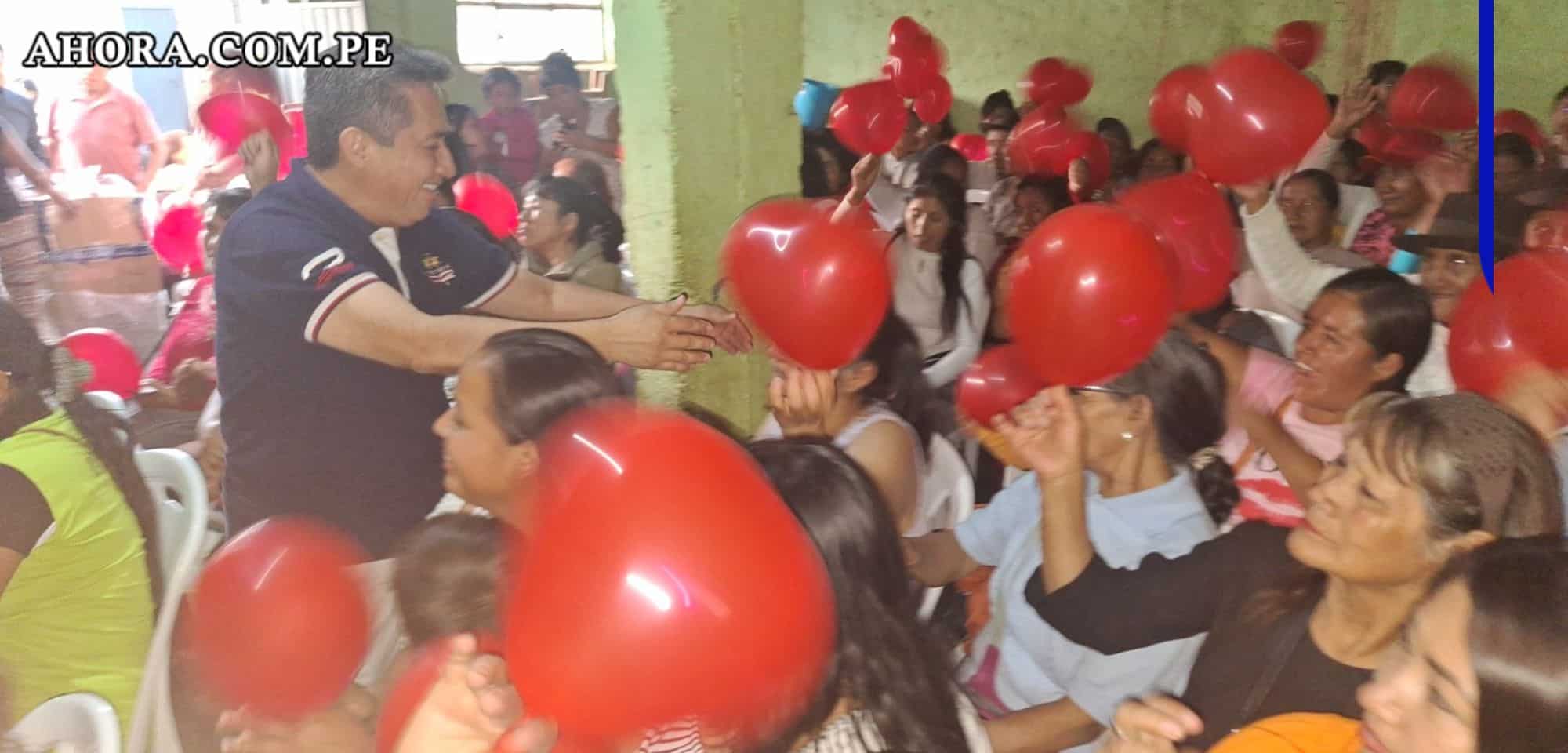 ONG ELITE realiza evento por el Día de la Madre en San Luis Sector 1, Paucarbamba