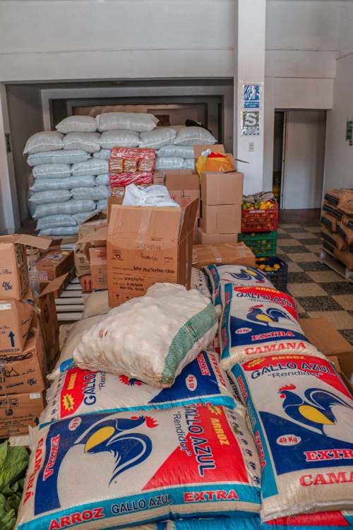 IDMA entrega 30 mil toneladas de alimentos a ollas comunales