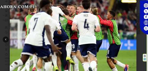 Inglaterra venció a Países Bajos y jugará la final de la Eurocopa con España