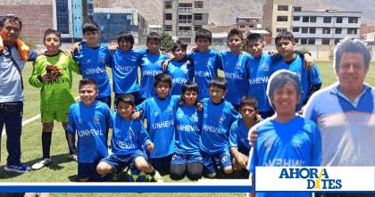 Colegio Aplicación UNHEVAL campeón distrital