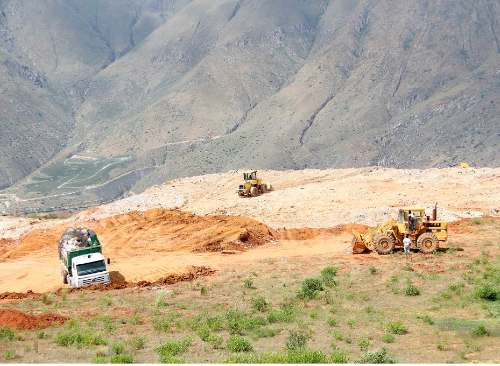 Bloqueo al botadero de Chilepampa retrasó servicio de limpieza pública