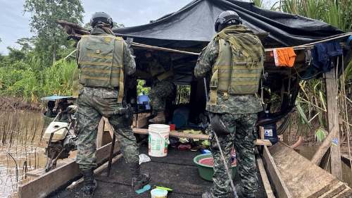 Revelan incautaciones por más de S/ 1 millón en operativos contra minería ilegal en ríos amazónicos