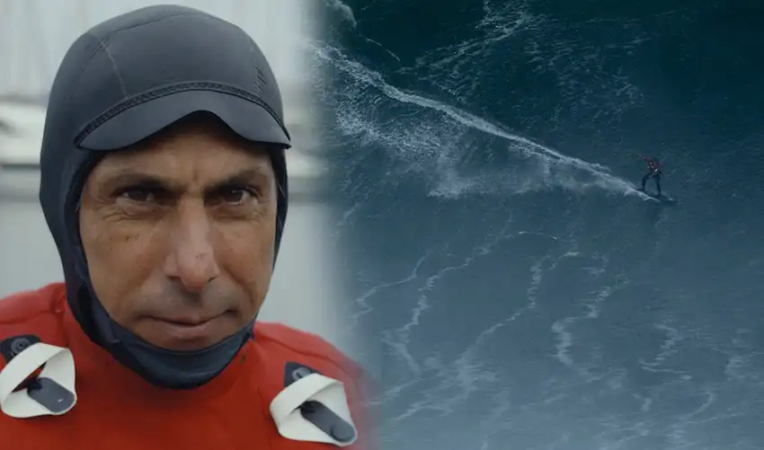 Ignacio Salazar impone récord peruano al surfear ola de 21,5 metros en Nazaré