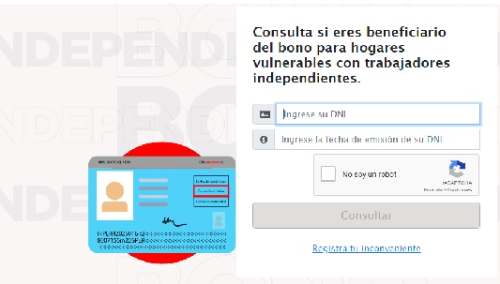Entérate cómo cobrar el segundo bono de 380 soles para trabajadores independientes