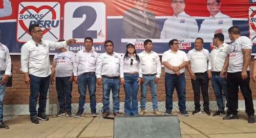 Somos Perú presentó en Huánuco a sus candidatos congresales y municipales 2026
