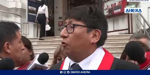 Waldemar Cerrón defiende proyecto de ley para fiscalizar a jueces y fiscales