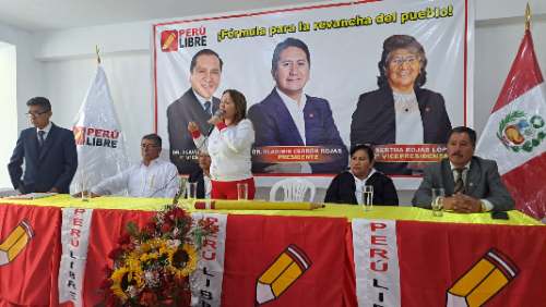 Elecciones 2026: Perú Libre presentó a sus candidatos a senadores y diputados por Huánuco