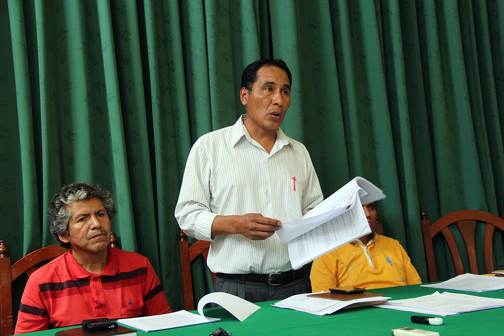 Consejero acusa a funcionarios  regionales de favorecer a Pasco