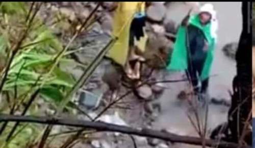Amigos mueren tras caer a río Monzón a bordo de trimóvil