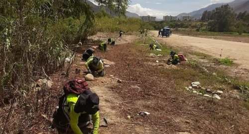 Amarilis realizó mantenimiento y reforestación del Malecón Jancao