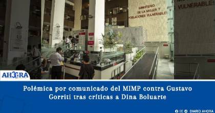 Polémica por comunicado del MIMP contra Gustavo Gorriti tras críticas a Dina Boluarte