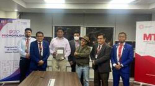 MTC firma convenio con Municipalidad de Pasco para mejorar sistemas de transporte público