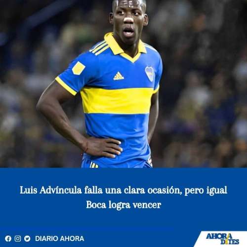 Luis Advíncula falla una clara ocasión, pero igual Boca logra vencer