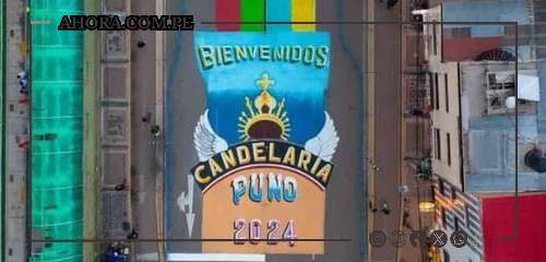 Artistas decoran y pintan calles antes del concurso de trajes de luces