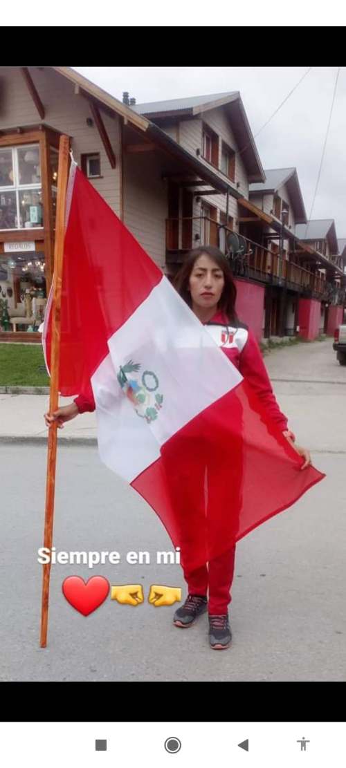Thalia Valdivia Magariño: "Voy a seguir dando lo mejor de mí para la alegría del país".