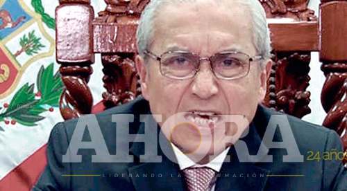 Chávarry tuvo reunión secreta con Los cuellos blancos