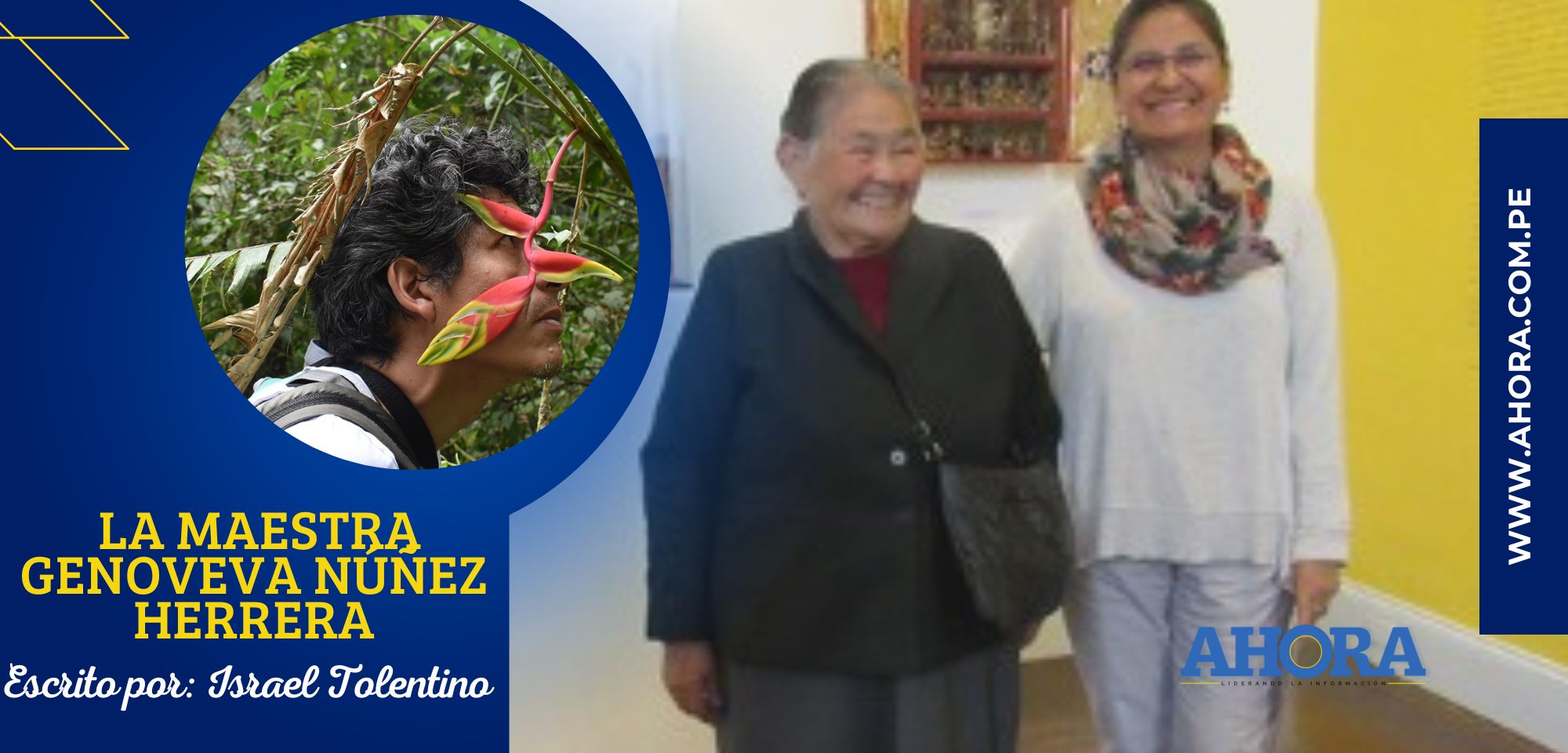 LA MAESTRA GENOVEVA NÚÑEZ HERRERA