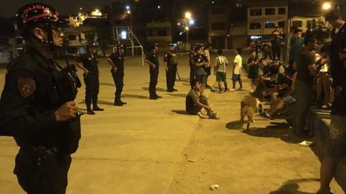 Policía nacional detiene a 5 sujetos ebrios en toque de queda