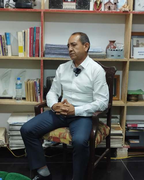 Candidato al Senado Nacional, Omar Landeo, propone crear distrito de Las Moras durante su paso en Huánuco