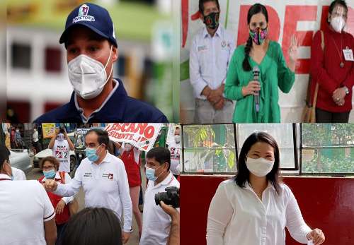 IEP: Forsyth, Mendoza, Lescano y Fujimori encabezan intención de voto