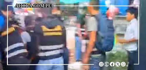 Comercio clandestino de coca en mercado modelo