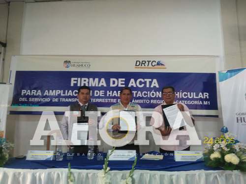 Permiso de circulación para el servicio interprovincial en autos