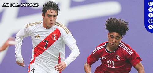 Perú Sub 20 derrota a Costa Rica en amistoso preparatorio para el Sudamericano