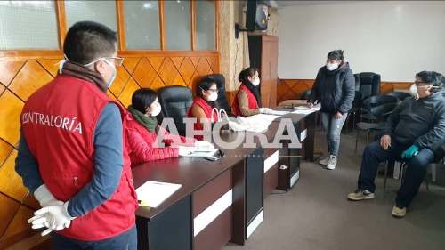 Contraloría superviso adquisición y entrega de viveres municipios de Pasco y Yanacancha