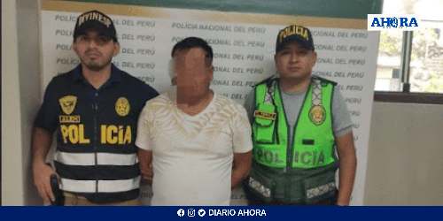Detienen a "El Inge" supuesto cabecilla de red criminal en Huánuco