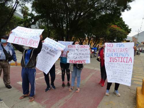 Pobladores de Marabamba y Pichipampa cuestionan trabajo sobre litigios de predios
