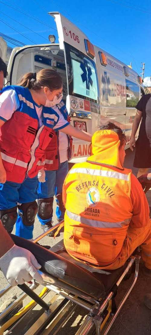 Grave accidente en la calle 8 de La Esperanza: Urge control de velocidad