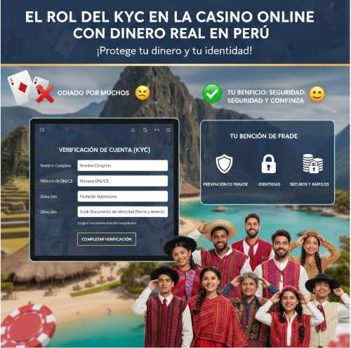 El rol del KYC en el casino online con dinero real en Perú