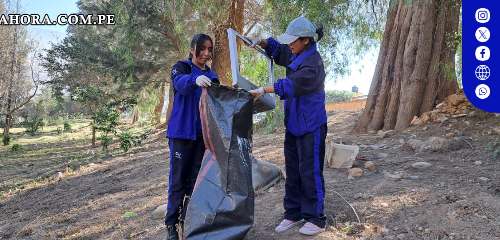 Amarilis realiza jornada de limpieza y siembra de plantas en el Malecón los Incas