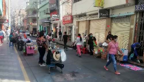 Vendedores ambulantes aumentaron un 20 % en la ciudad de Huánuco