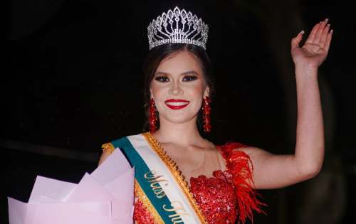 Valeria Mori ganó corona Miss Huánuco 2022