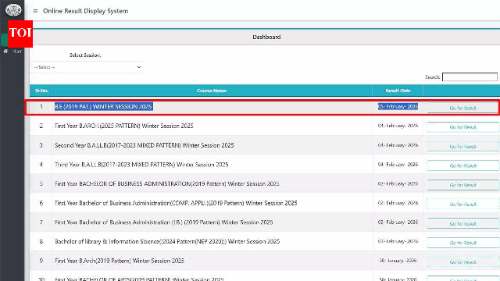 Publican resultados finales universitarios Sesión Invierno 2026