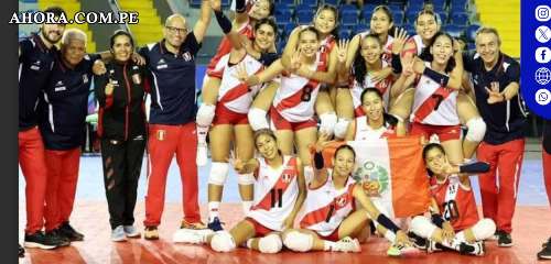 Selección Peruana de Vóley Sub 17 ganó medalla de plata en Copa Panamericana