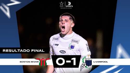 Liverpool supera 1-0 a Boston River y alcanza la cima
