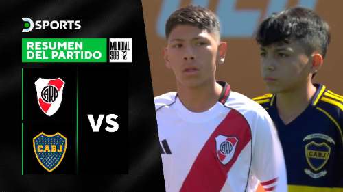 River y Boca se enfrentan en el Mundial de Clubes U12