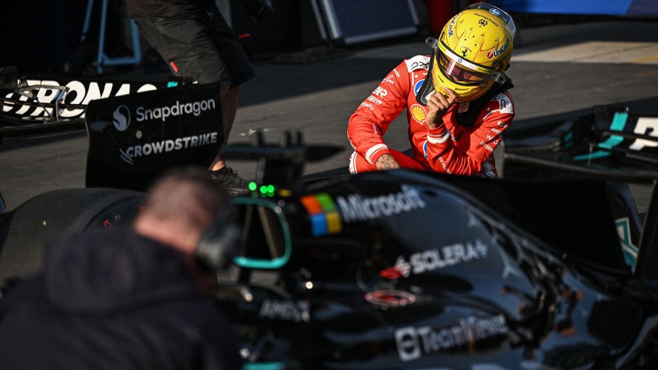 Hamilton: Ferrari pierde mucho tiempo ante Mercedes