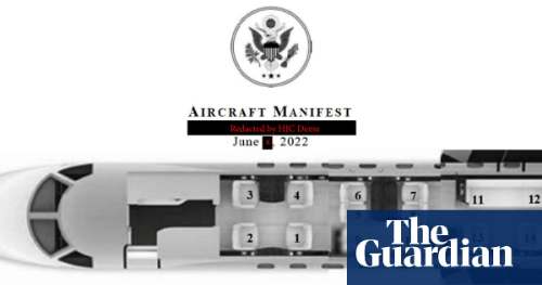 Fiscales indagan si Trump mostró mapa secreto en avión tras dejar cargo