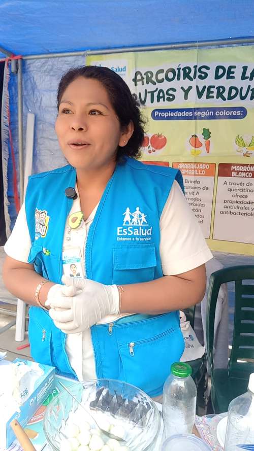 Nutricionista destaca alimentación rica en proteínas, frutas y verduras para pacientes con tuberculosis