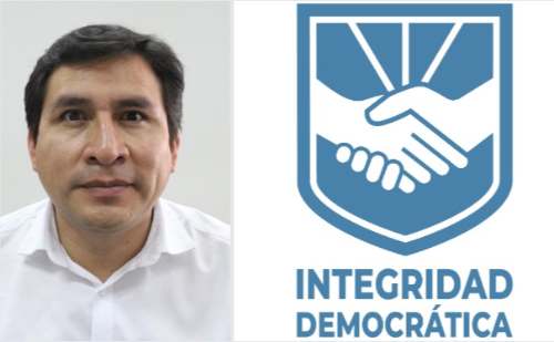 Limber Rodriguez candidato a diputado con el Partido Político Integridad Democrática