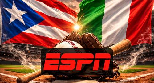Béisbol: Puerto Rico vs Italia EN VIVO. Dónde ver por ESPN y Disney+