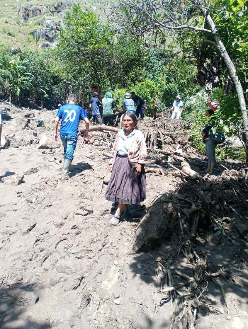 Santa María del Valle registra su primera víctima mortal tras lluvia torrencial que azotó Pacaipampa