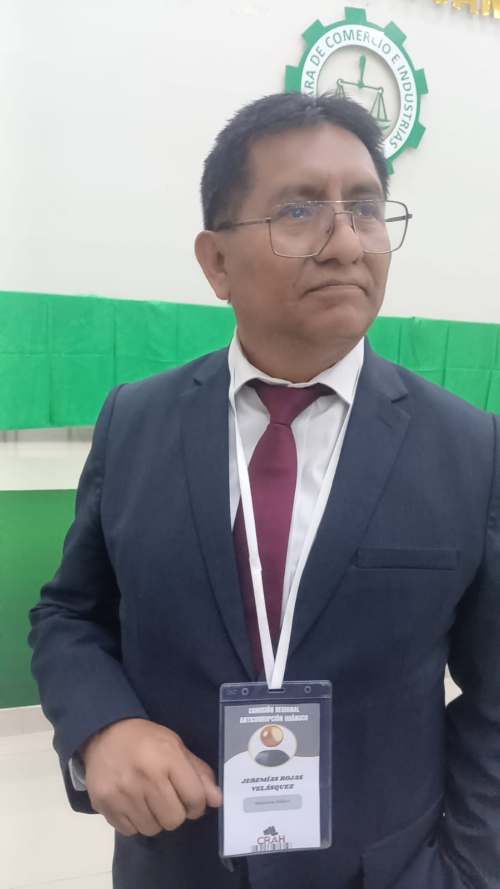 Jeremías Rojas, representante del Ministerio público: “La corrupción es la máxima traición a la confianza pública”