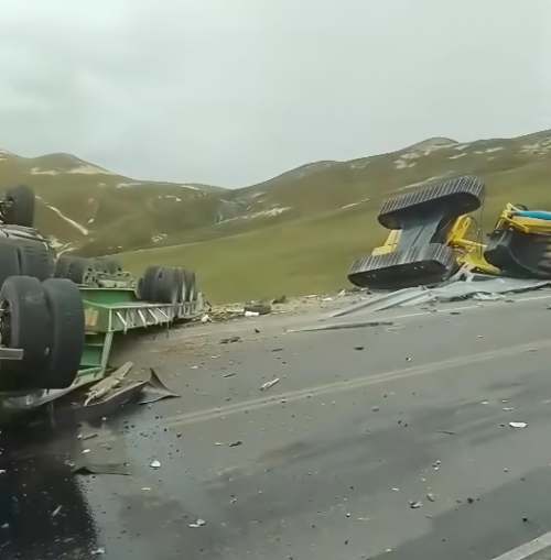 Despiste vehicular en la carretera Canta–Huayllay deja dos heridos de gravedad